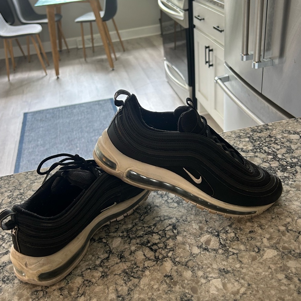 Black and White Nike Air Max 97 Sneakers